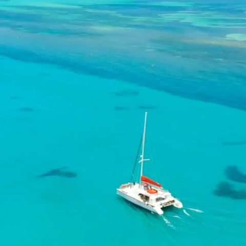 The Miss Valyn boat sailing