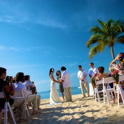 Florida beach wedding