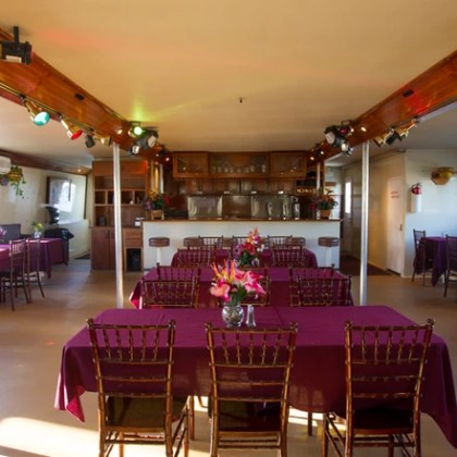 Boat dining Area