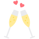 Champagne Toast Icon